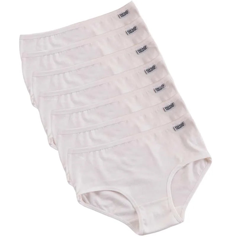 Plus Size Cotton Panties For Women Set Of 7 Comfortable Breathable Briefs M To 4XL