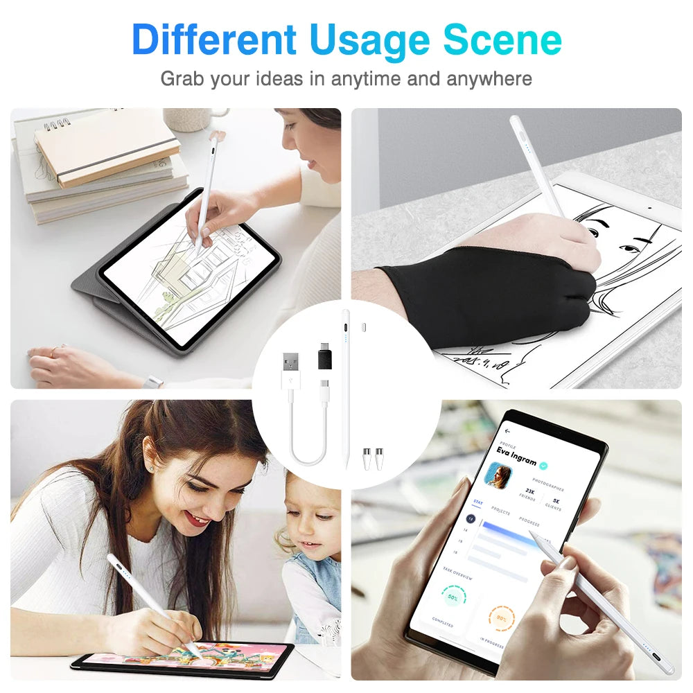 Universal Stylus Pen For IOS Android Windows Tablet Phone Multicolor PEN Capacitive Stylus  Painting And Writing PEN