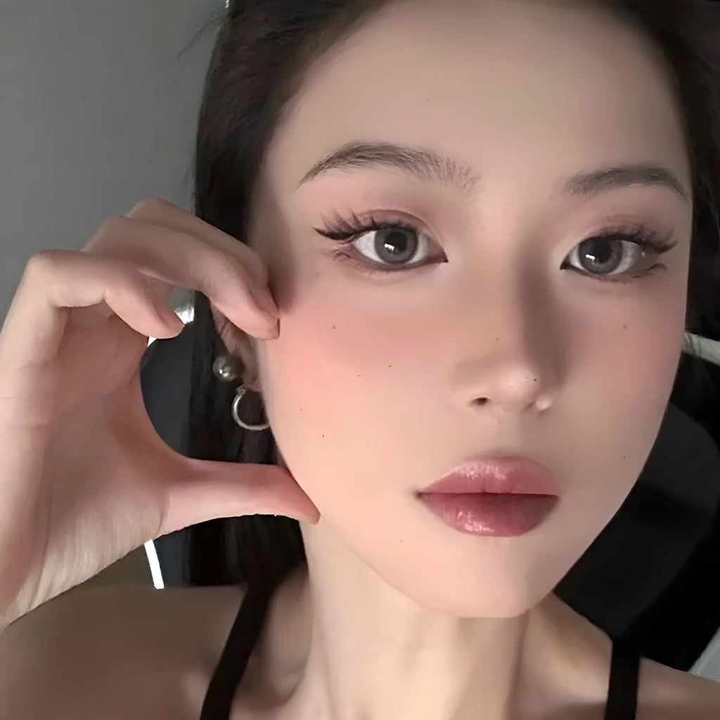 Lipstick Red Brown Lipstick Waterproof Moisturizing Mirror Lip Gloss Natural Long-Lasting Makeup Valentine's Day Gift