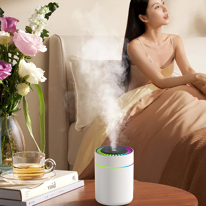 Aroma Diffuser Air Humidifier - 180ML Essential Oil Diffuser LED