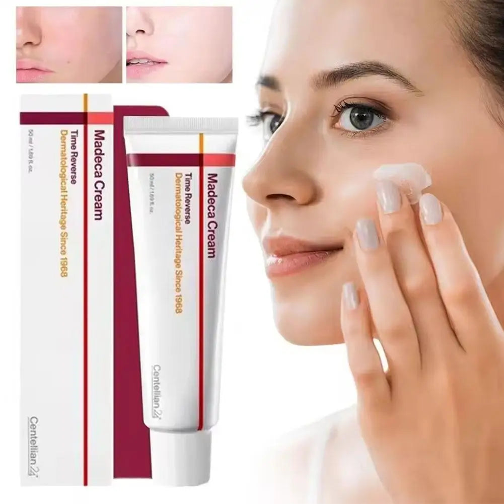 Korean Madeca Cream Collagen Time Reverse Advanced Firms Reduces Wrinkles Fast Absorbing Nourishing Hydrates Skin Care Centella