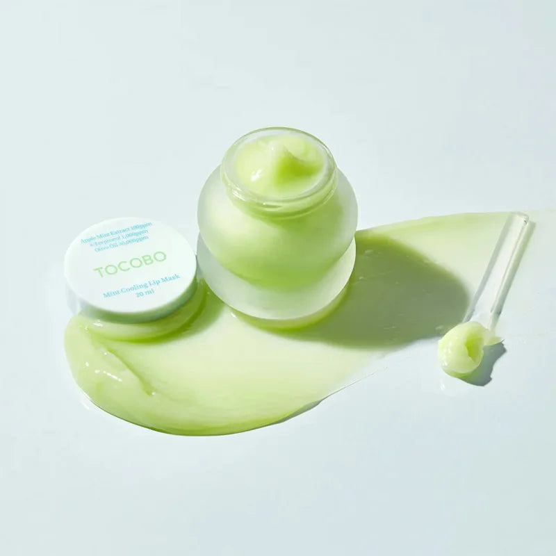 South Korean Skincare Brand Tocobo Ice Cream Texture Lip Mask Repair Ultra Moisturizing Lip Balm Hydrating Glow Non-irritating