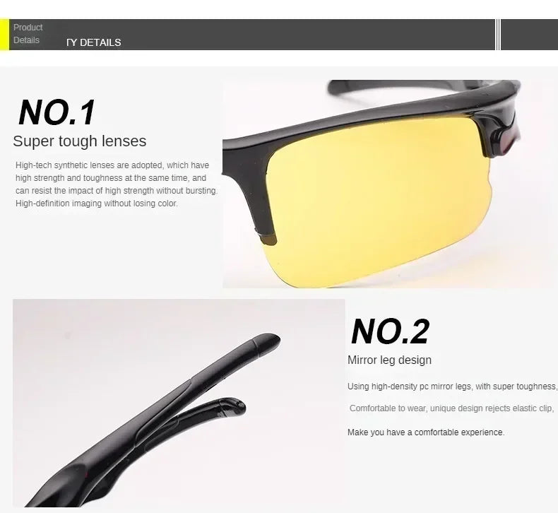 HD Anti-Glare Day and Night Driving Glasses|UV400 protection.