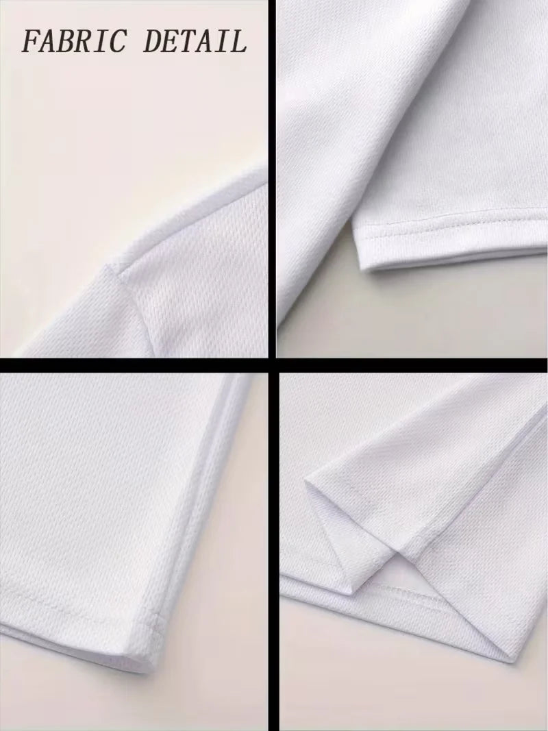 Men's Breathable Quick Dry Casual Sports T-shirt Suitable for Home Wear Men's Short Sleeve Round Neck Solid Color Men's T-shirt