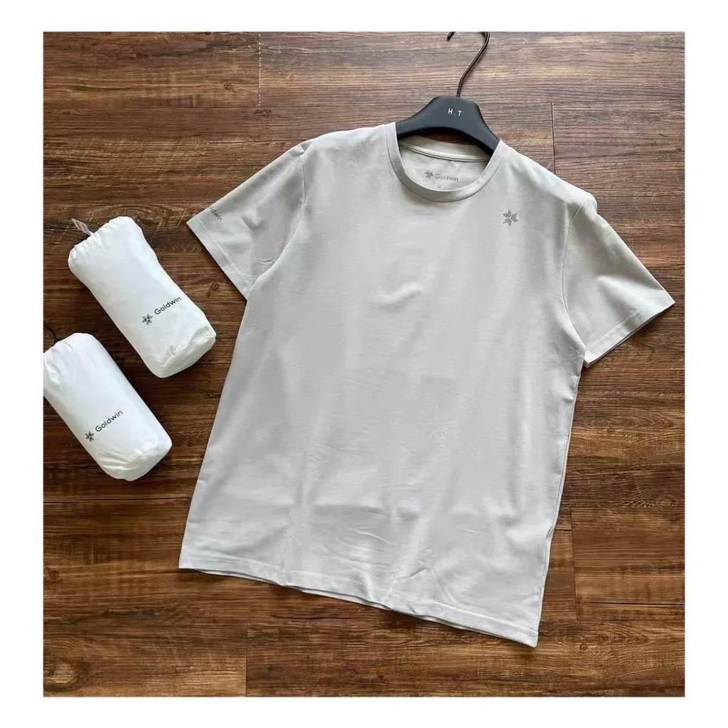 Goldwin outdoor function all-weather composite four-dimensional elastic technology quick-drying short-sleeved T-shirt