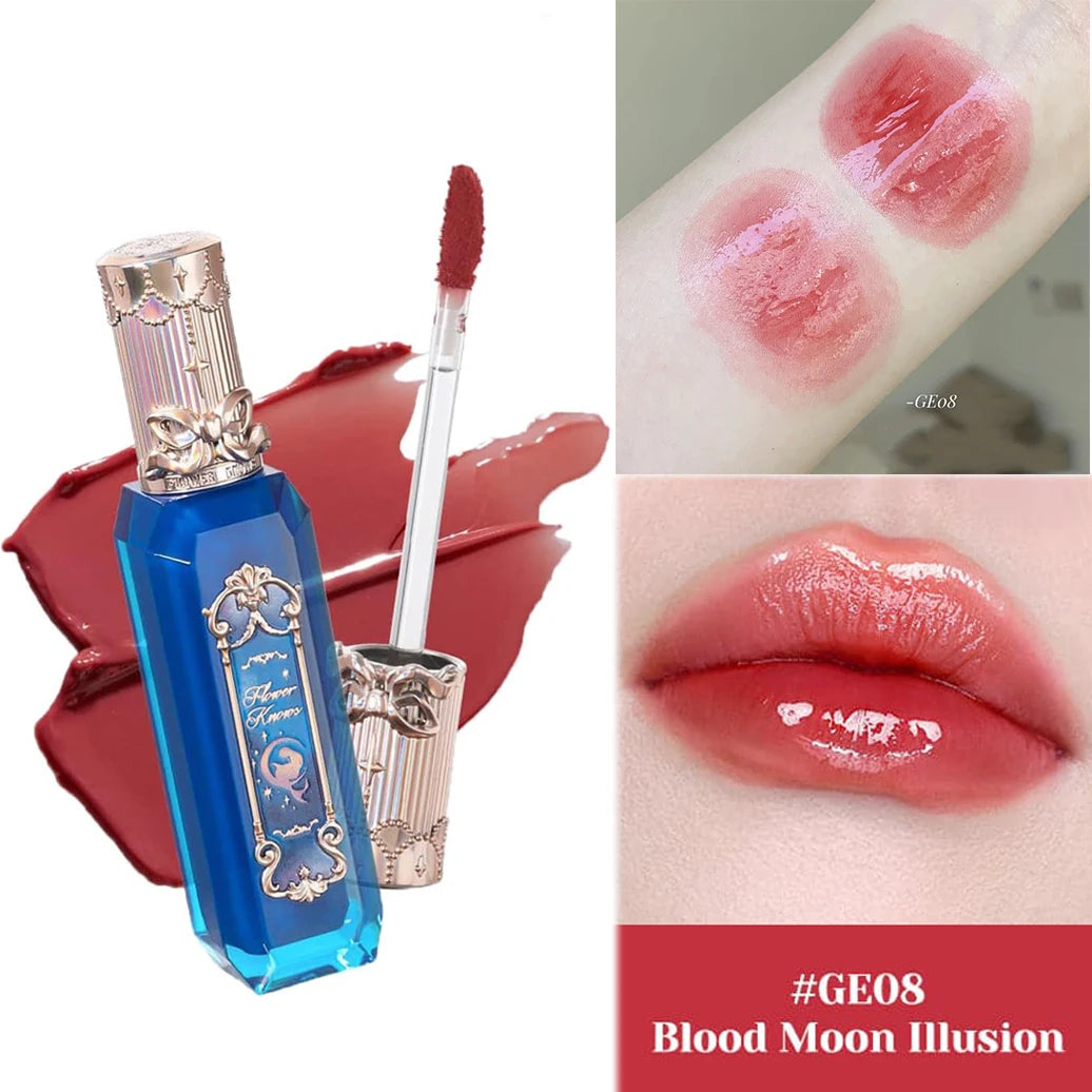 Flower Knows Lip Gloss - Vegan Hydrating Tinted Lip Oil
