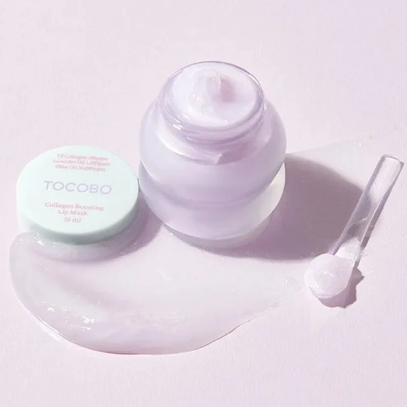 South Korean Skincare Brand Tocobo Ice Cream Texture Lip Mask Repair Ultra Moisturizing Lip Balm Hydrating Glow Non-irritating