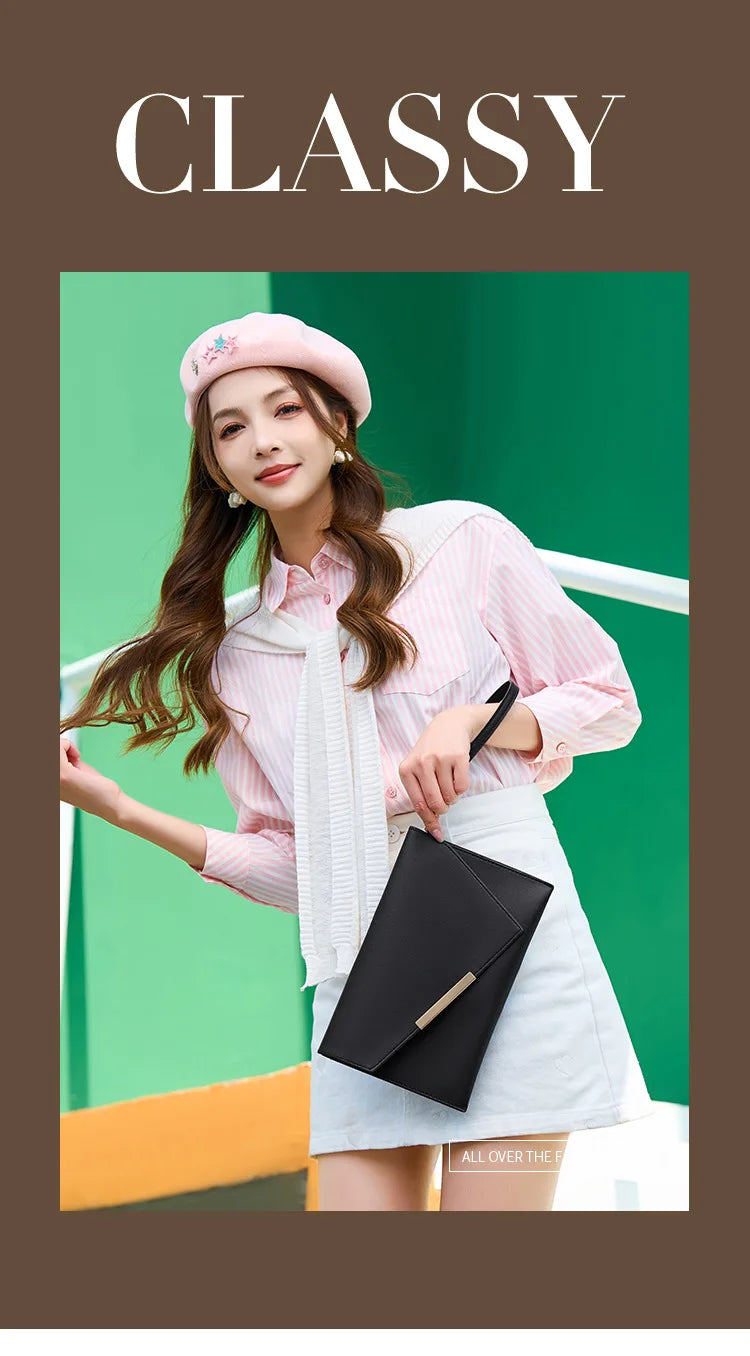Fashion High-end Women Envelope Bag Luxury Clutch Purse Early Spring New Style All-match Small Bag