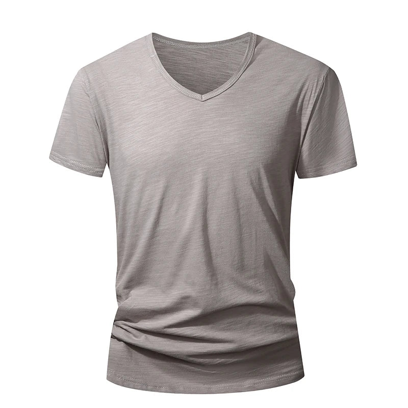 100 Percent Cotton Men T Shirt Soft High Quality Short Sleeve Tee Casual Summer Wear For Men