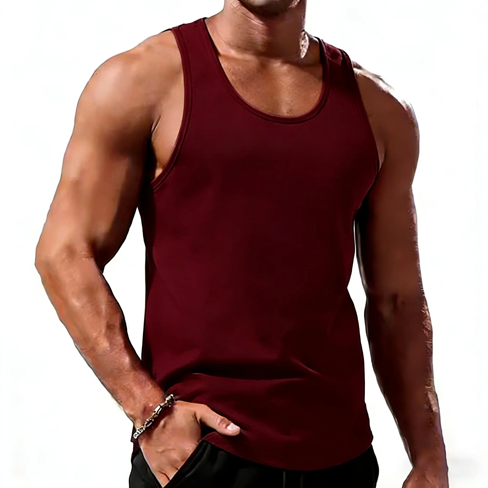 2026 Men's Gyms Vest High Quality Mesh Sleeveless Shirts Men Summer Tank Tops Basketball Tanktop Casual Fitness Sports Vest men