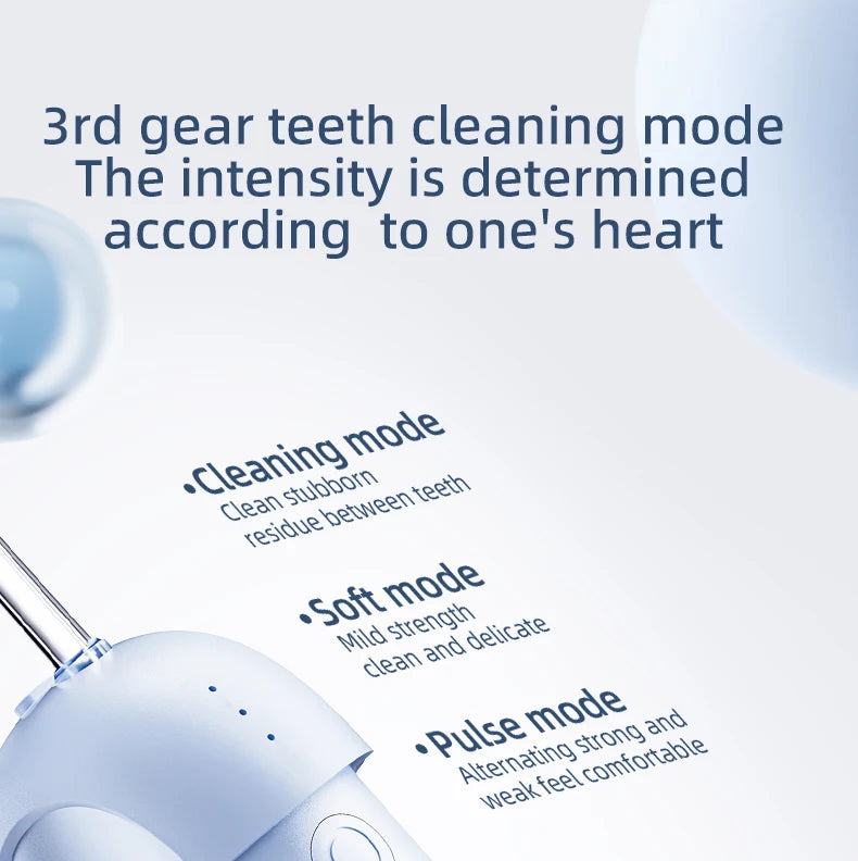 Cepillo de dientes eléctrico portátil con irrigador dental para limpiar los dientes, irrigador bucal doméstico para limpiar los dientes