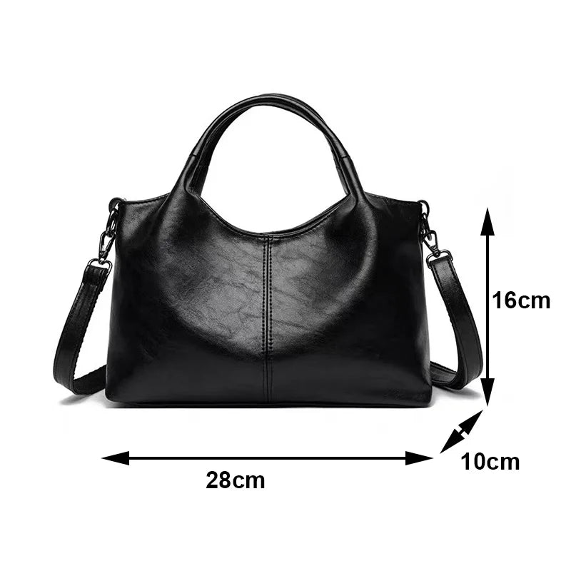 High Quality Large capacity PU Leather Women Tote Bag Designer Ladies Shoulder Crossbody Bag Fashion Female Handbags