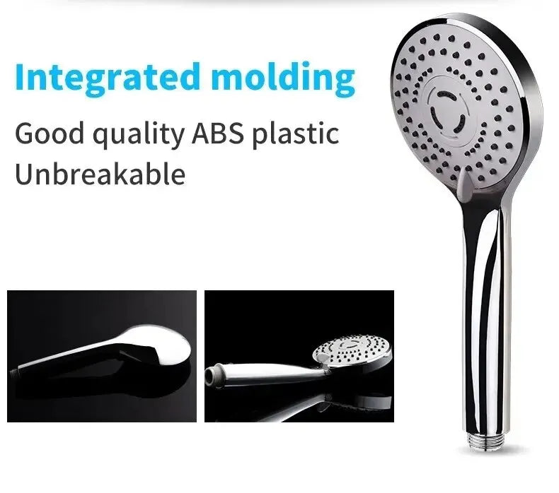 Bathroom Pressurized Hand Shower Package Accessories Shower Nozzle Large Water Output 5 Models Universal Adaptation Save Water