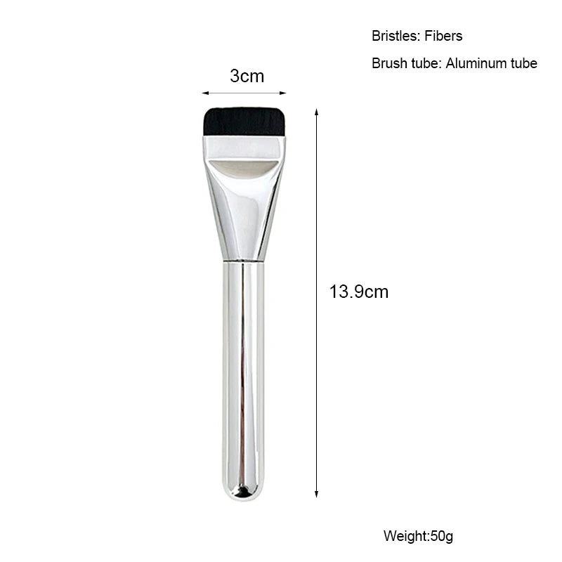 Makeup Brush Set With Stainless Steel Mixing Palette Spatula Rod Color Sticks 3 4 5 6 Pcs For Professionals