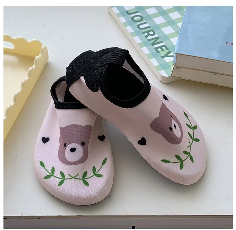 Baby Boys Beach Shoes Girl Children Print Waterproof Sports Sneakers Swimming Aqua Barefoot Shoes Indoor Kids Outdoor Slippers