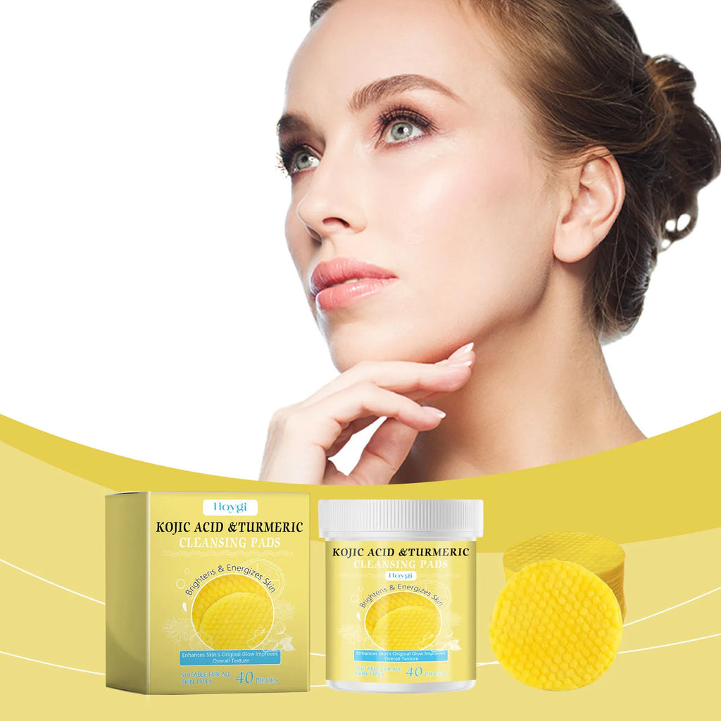 Turmeric Cleanser Oil Control Dark Spot Removal Anti Acne Deep Cleansing Shrink Pore Brightening Moisturizing Vitamin C Cream