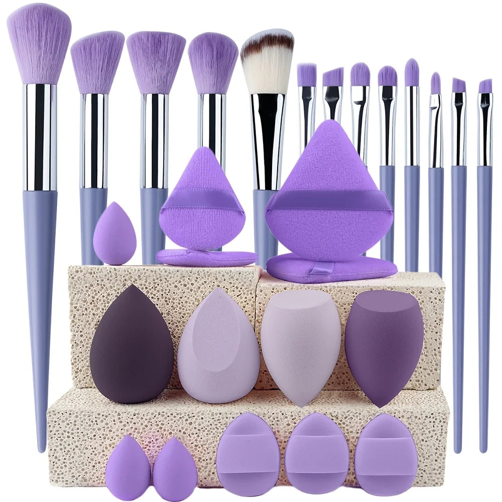 Makeup Brushes 8-29Pcs Makeup Kit Professional Women'S Cosmetic Soft Powder Brush Eyeshadow Foundation Full Set Travel Beauty Tool