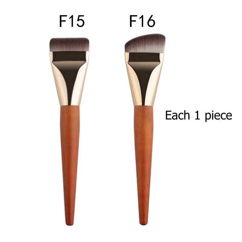 Ultra Thin Foundation Makeup Brushes Flat Top Angled Professional Face Contour Make Up Brush