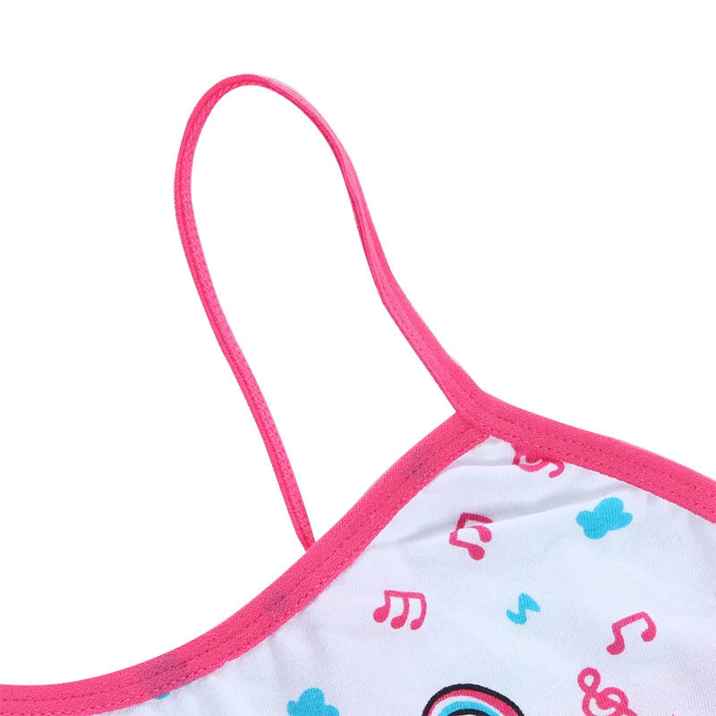 1/3pcs Teenage Girls Tank Tops Kids Training Bras Vest Underwears Student Purbery Singlets Children Camisole Bras Undershirts