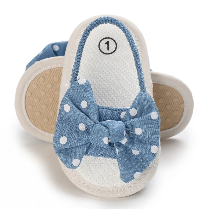 Baby Soft Sole Walking Shoes - Lightweight Cotton Anti-Slip 0-18M