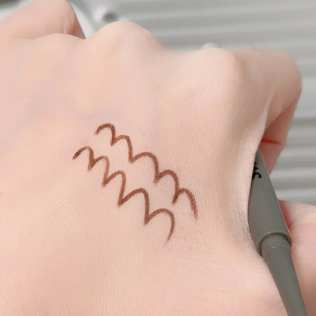 Slim Lying Silkworm Eyeliner Gel Pen Waterproof Non-smudging Eye Liner Pencil Lasting Black Brown Easy Wearing Eyeliner Gel Pen