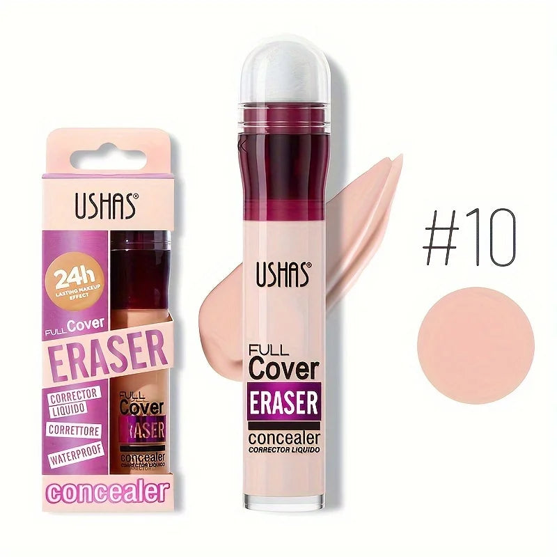New Sponge Head Concealer For Dark Circles Freckles Acne Pigmentation And Blemishes Long Lasting Moisturizing Liquid Foundation