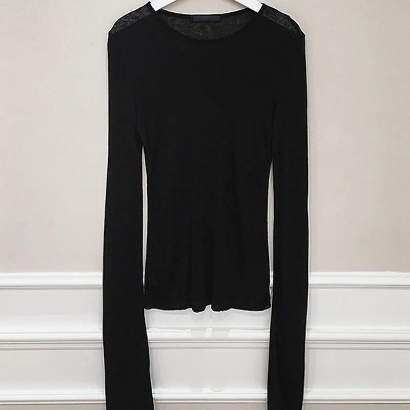 Women's Slim Fit Long Sleeve T-Shirt