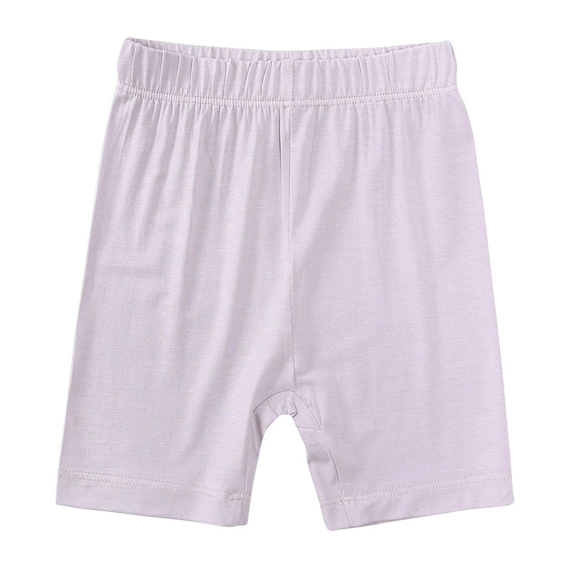 Kids Tales Bamboo Fiber Pajama Set - Breathable Solid Unisex Sleepwear
