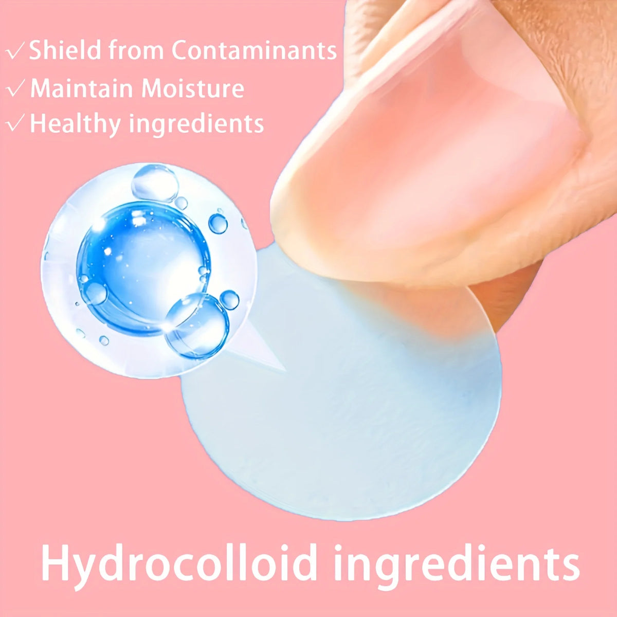 HITWORKER Hydrocolloid Acne Patches - 800-Piece Set