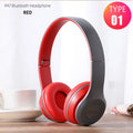 Auriculares inalámbricos P47 Bluetooth 5.0 Auriculares plegables HIFI estéreo graves para música, juegos, auriculares para niños y niñas para iPhone XiaoMi