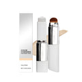 Color Changing Foundation Stick Waterproof Sweatproof Lightening Full Coverage Concealer 2 in 1 Stick Foundation Makeup Brushes