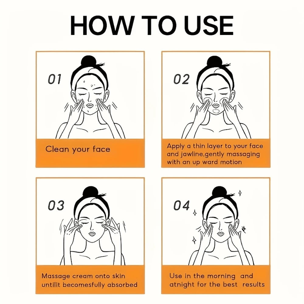 SUYARUN Bee Venom Collagen Anti-Aging Face YELLOW Cream | Firming Lifting Moisturizer | Wrinkle Reduction | 24H Hydration.