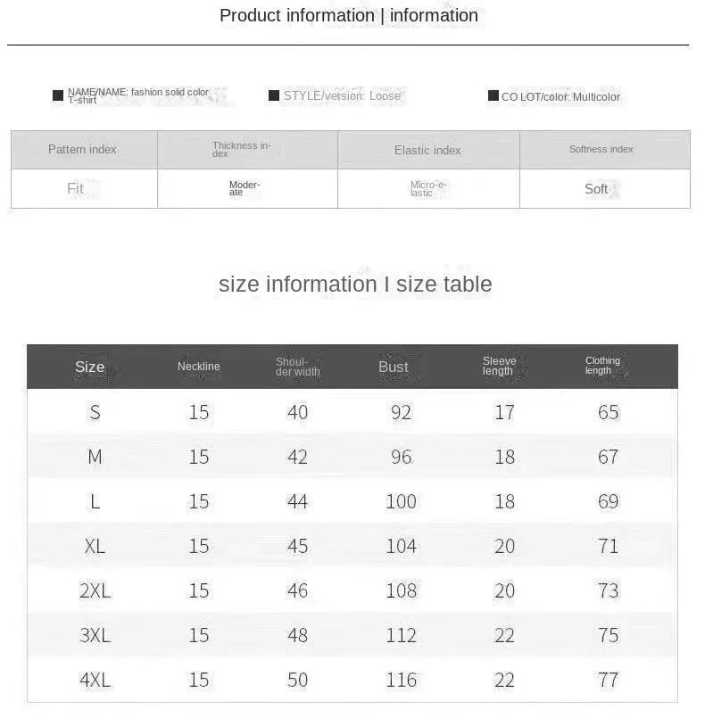 Summer Men's and Women's Purple Short Sleeve T-Shirt, 100% Cotton Round Neck Loose Unisex Tee, Breathable and Comfortable