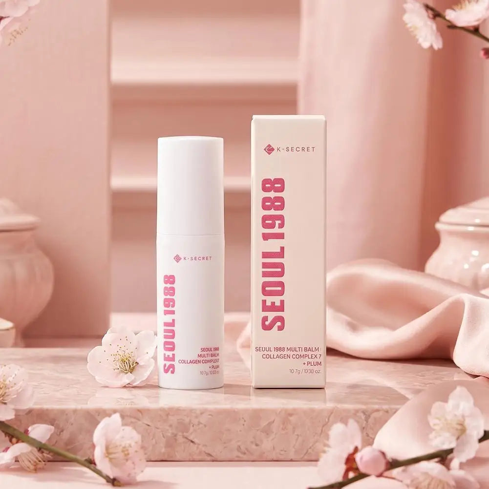 Korea SEOUL 1988 Collagen Complex Multi Balm Stick 10g Deep Hydrating Firming Anti-Aging Multi-Purpose Balm Skin Care