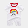 Baby Unisex Romper Jumpsuit - 100% Cotton Short-Sleeve Animal Print