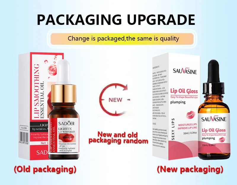 Lip Booster Plumping Serum Oil Hyaluronate Acid Moisturizing Sexy Enhancer Non-Irritating Brighten Fade Lines Plump Products