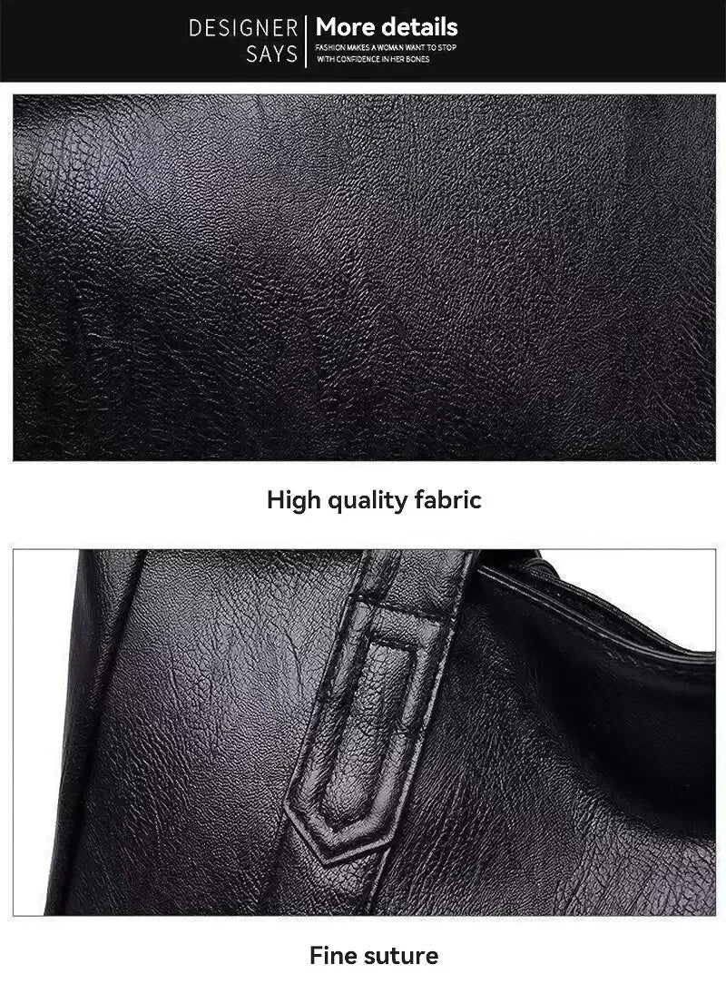 Large Capacity Tote Bag For Women Low-key High-end Texture Shoulder Bag Holiday Travel Tote Bag Korean Version Large Capacity