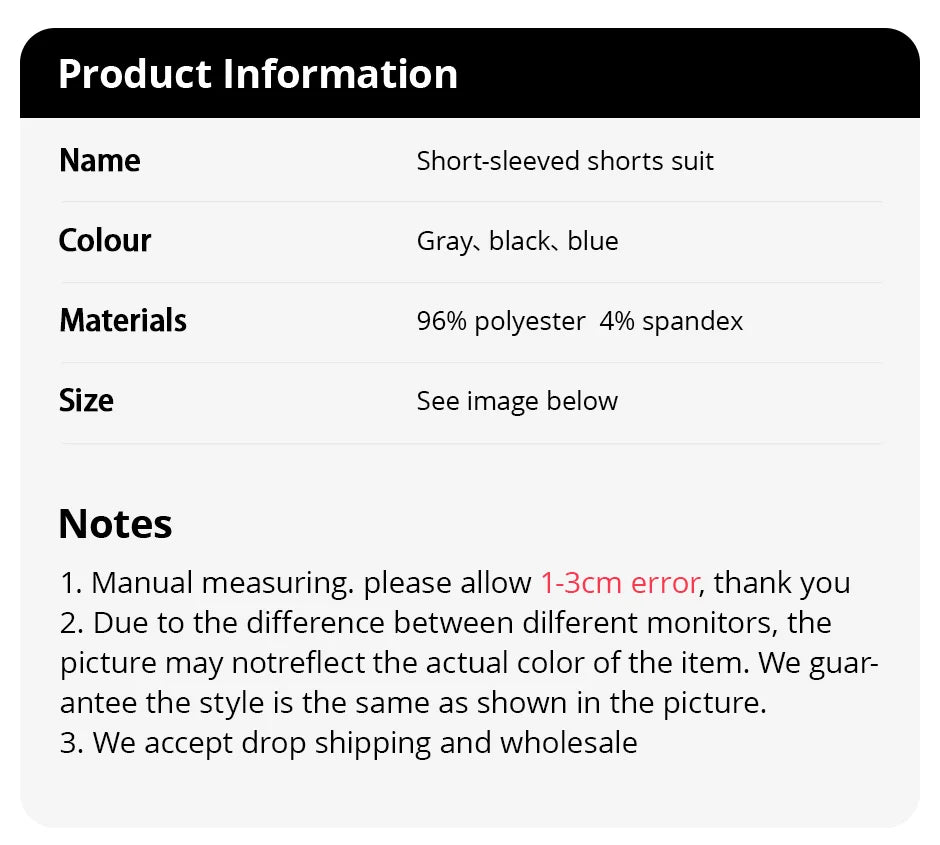 Children's Bear Print 2-Piece Short Sleeve Shorts Set - Unisex