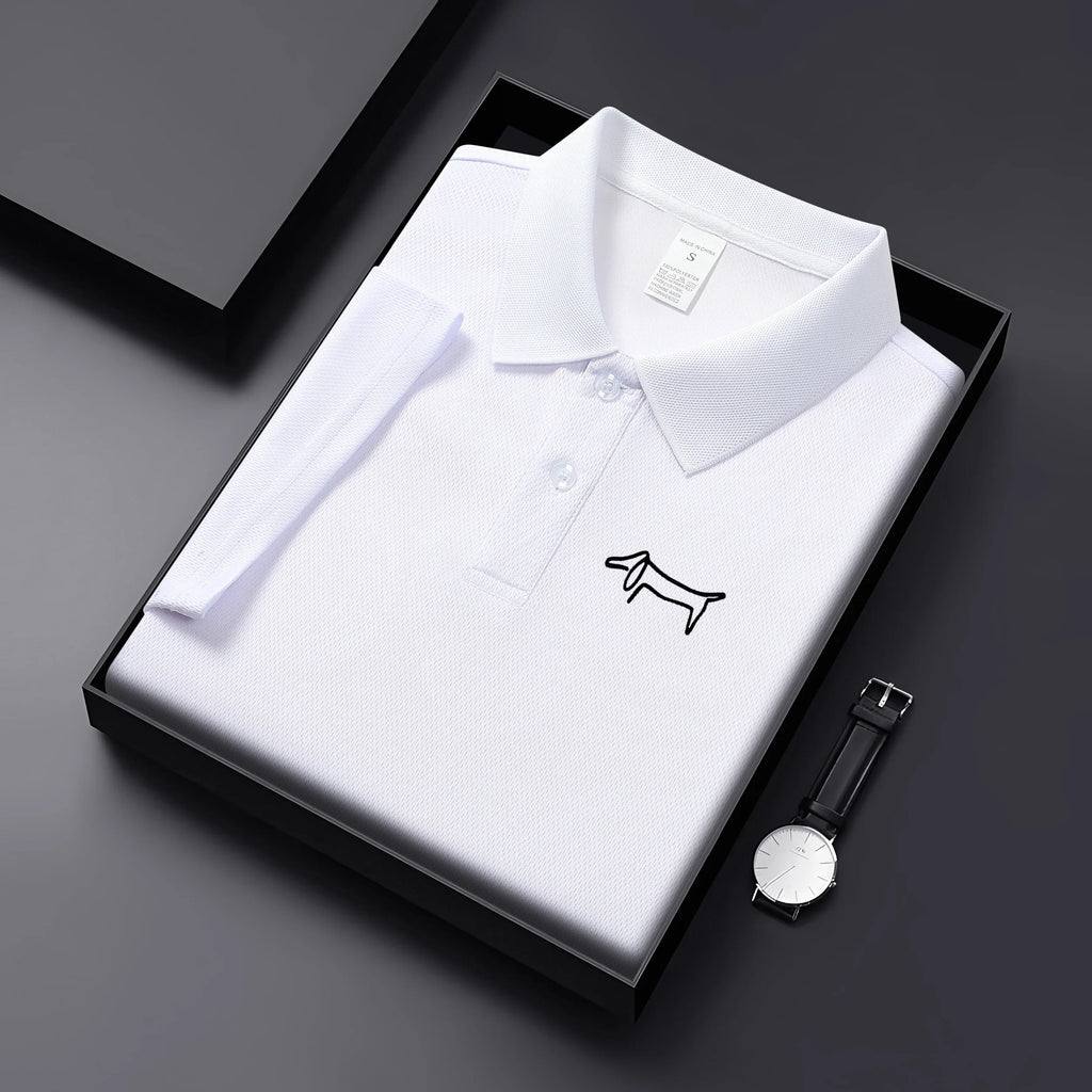 2026HighQuality Breathable Men Polo Shirts Casual Solid Color Short Sleeve Polo Shirt For Men/Women Summer Desiger Gift Clothing
