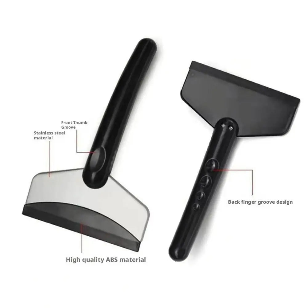 2Pcs Multifunction Car Snow Shovel Winter Windshield Defrosting Ice Scraper Tool Glass Snow Removal Tools Auto Accessories