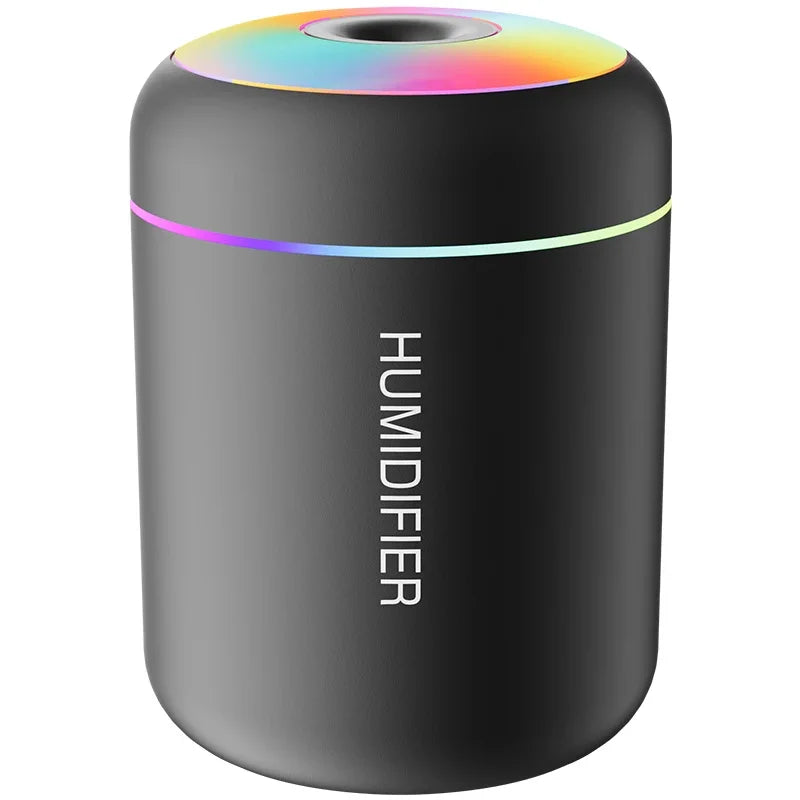 Searide 180ml Mini USB Ultrasonic Humidifier - Aroma Diffuser