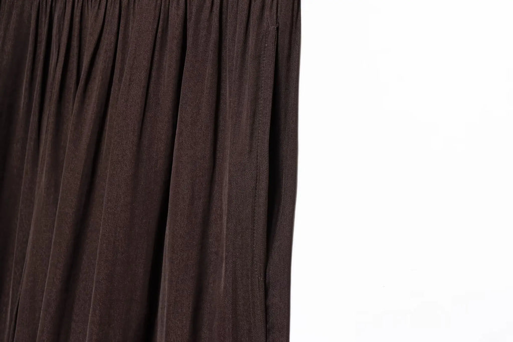 KONDALA Women's Wide Leg Pants - Casual Elastic Waist Trousers Pink