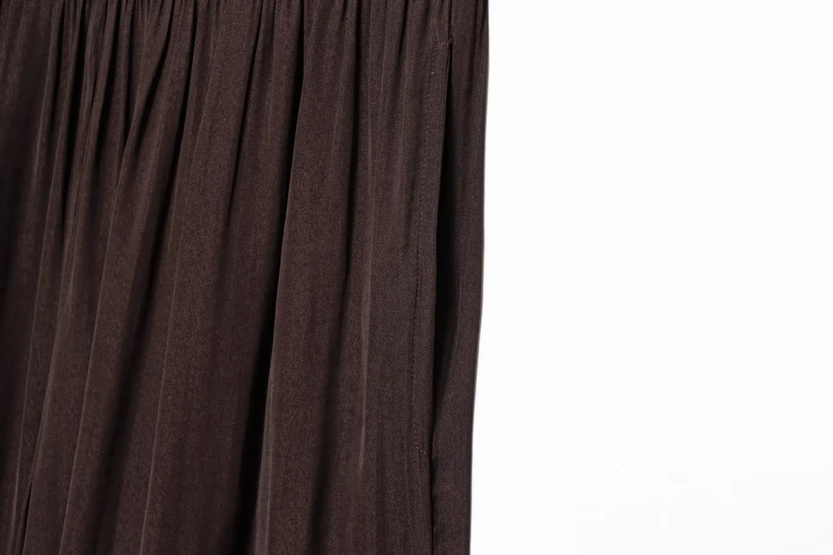 KONDALA Women's Wide Leg Pants - Casual Elastic Waist Trousers Pink