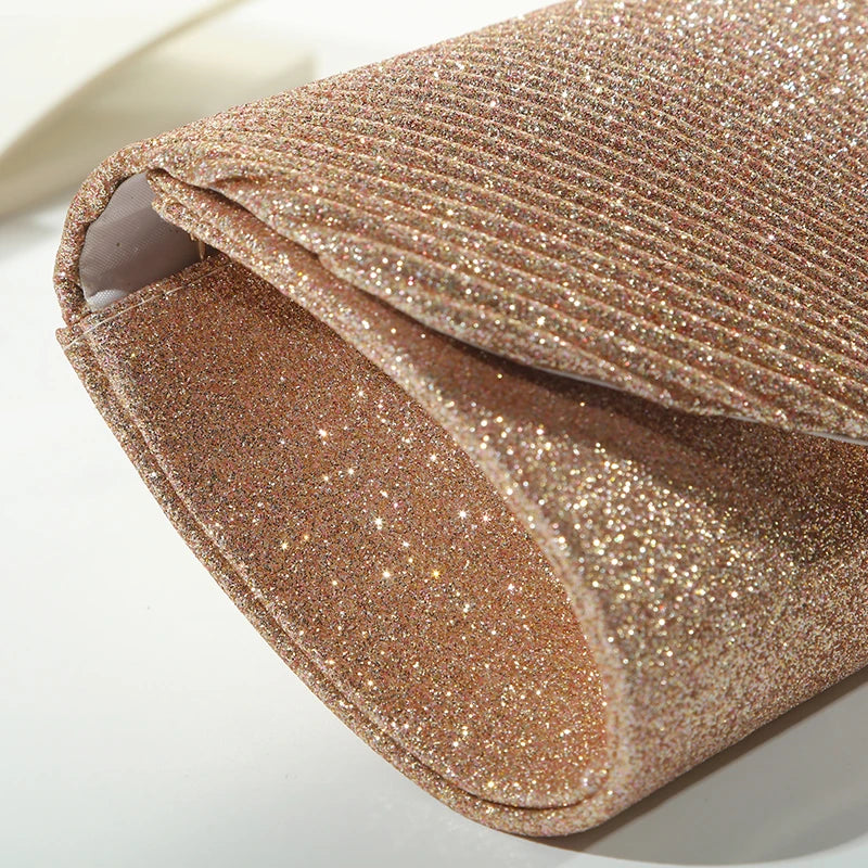 Fashion Elegant Clutch Bag New 2026 Hot Selling Chain Dinner Bag Bride Bridesmaid Lady Handbag Factory Outlet
