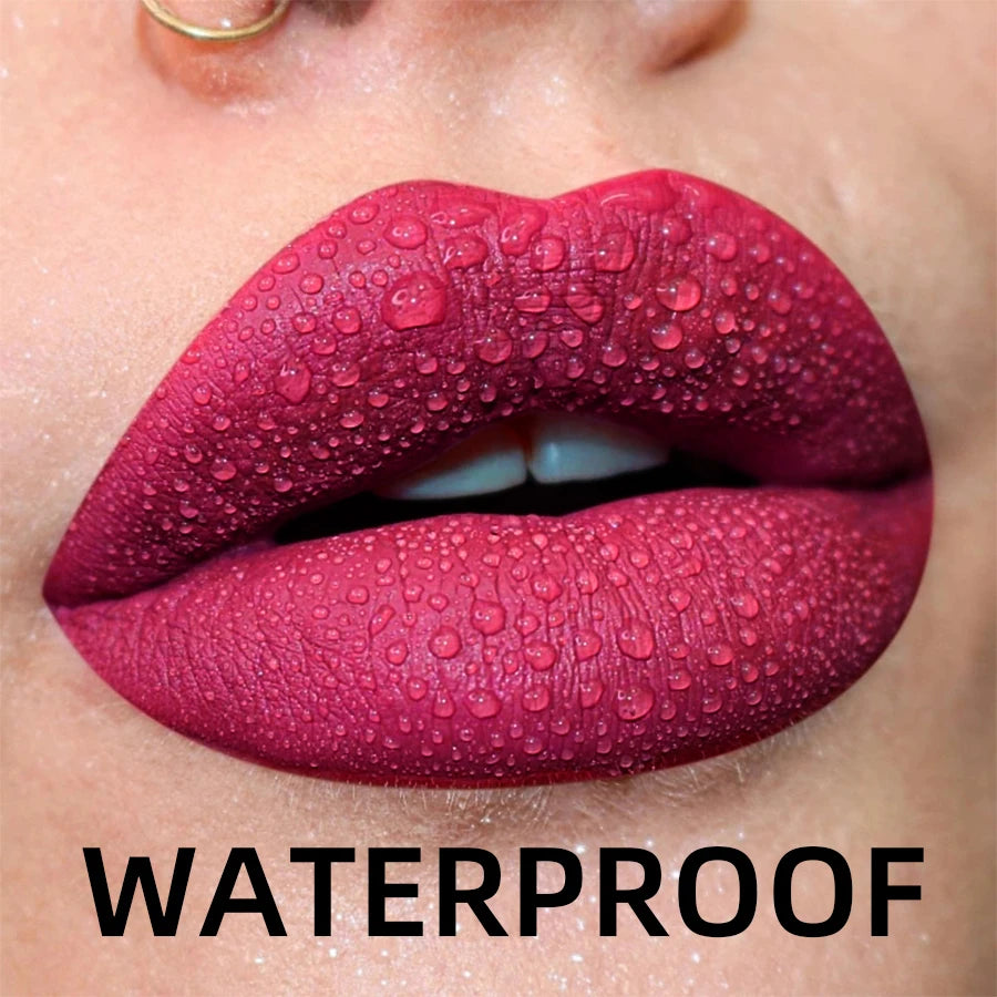 MCD Matte Velvet Liquid Lipstick - Waterproof Long-Lasting Lip Gloss