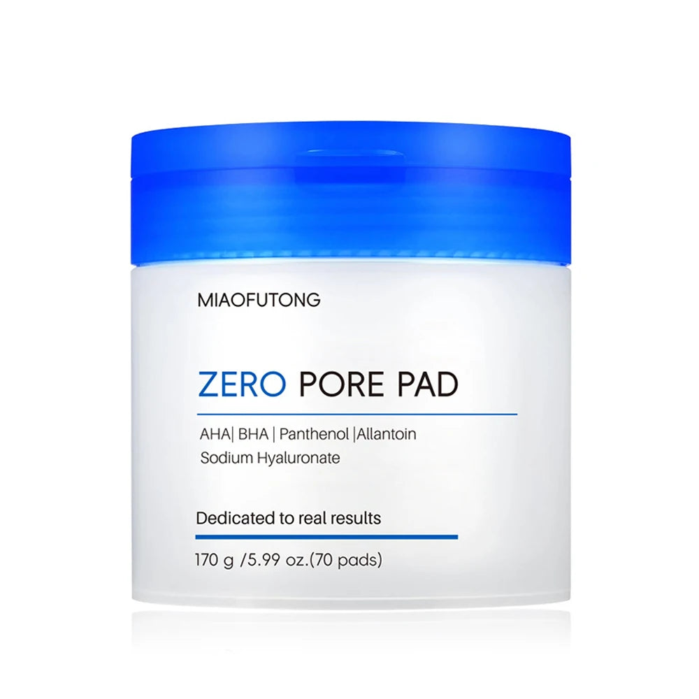 AHA BHA Exfoliating Facial Toner Pads - 70 Count Pore Care