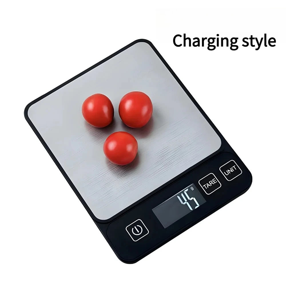 10kg Kitchen Scale LCD Digital Display Electronic Table Scale Baking Gram Weight Scales For Personal Healthy Diet Food Scale