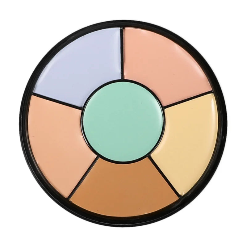 3/6-color Concealer Palette with/No Brush Cream Texture Moisturizer Concealer Modify Enhance Contours Lasting Makeup Waterproof
