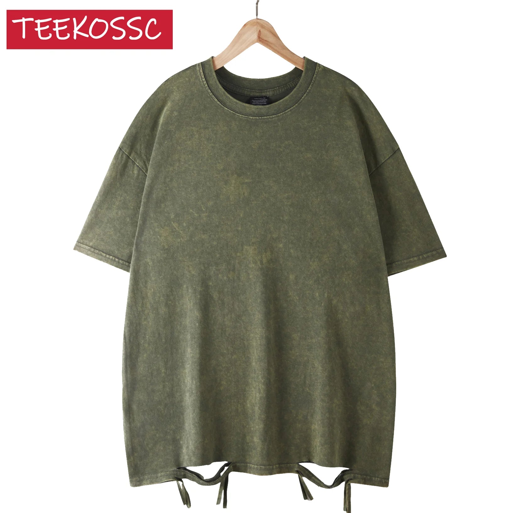 Unisex American Style Retro Heavyweight T Shirt, Oversized Washed Streetwear For Men And Women
