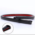 Car Seal Strip for B Pillar Sealing Rubber Anti-Noise Dustproof Car Door Protection Sealant Car Sealing Strip 2X80cm